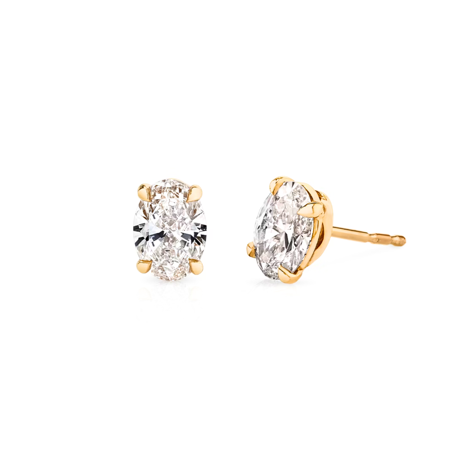 Diamond Atelier Oval Studs