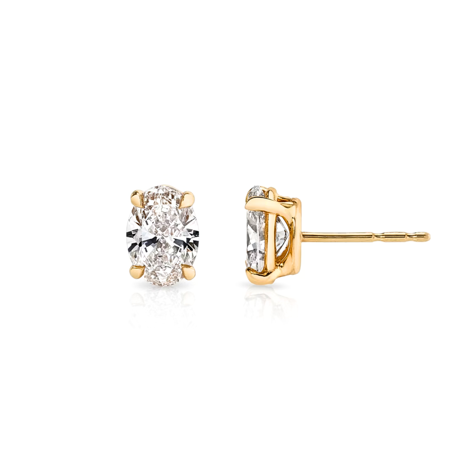 Diamond Atelier Oval Studs