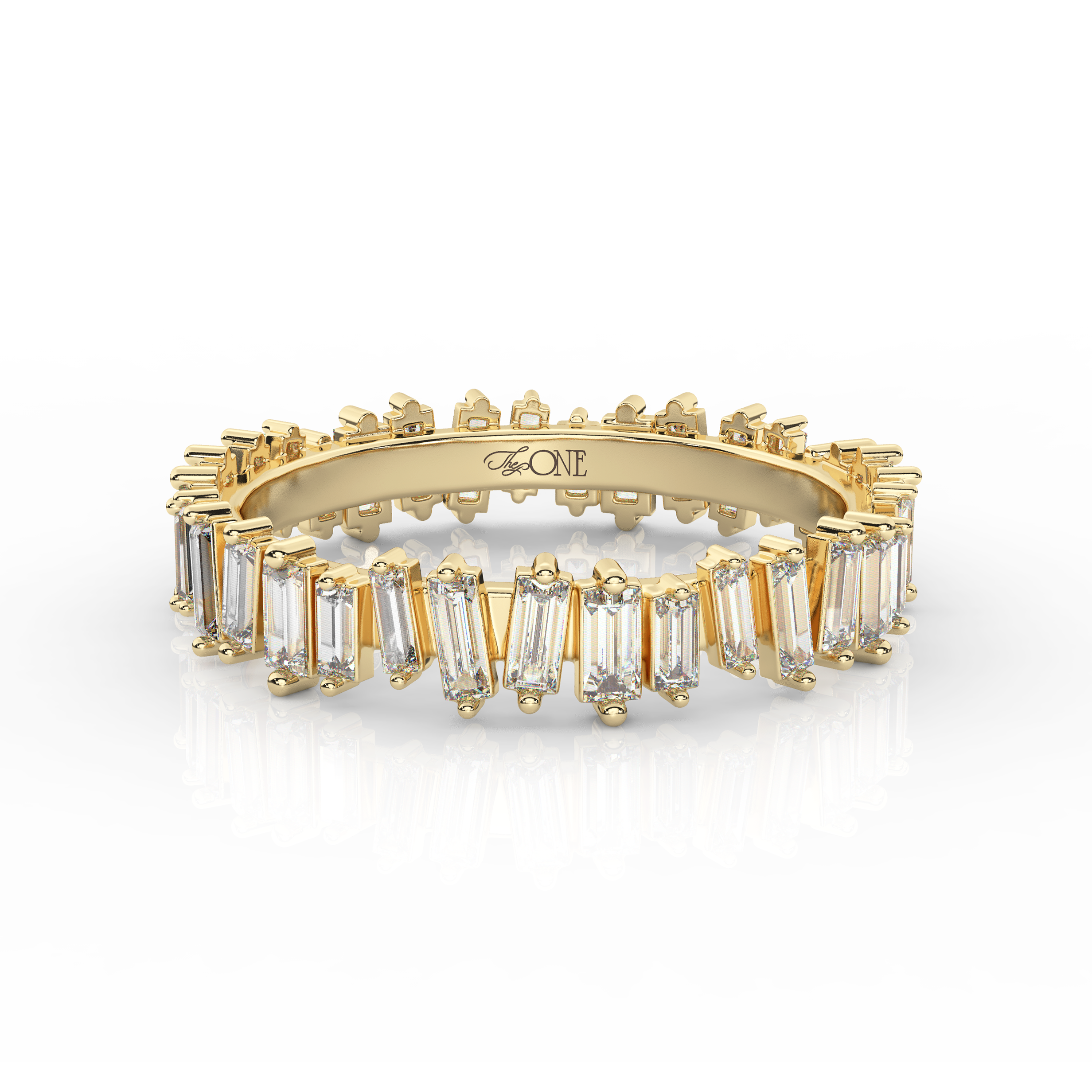 Baguette Diamond Band