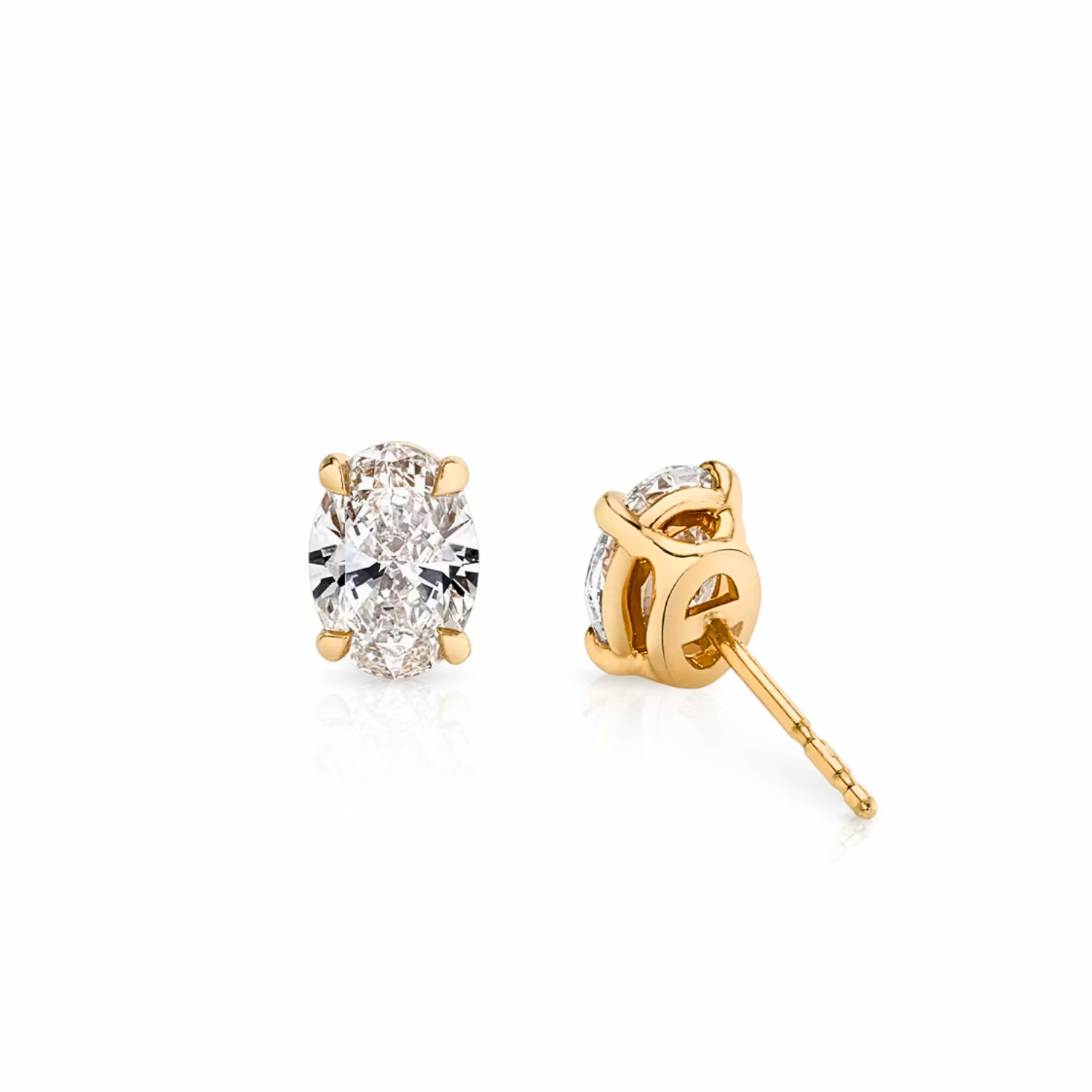 Diamond Atelier Oval Studs