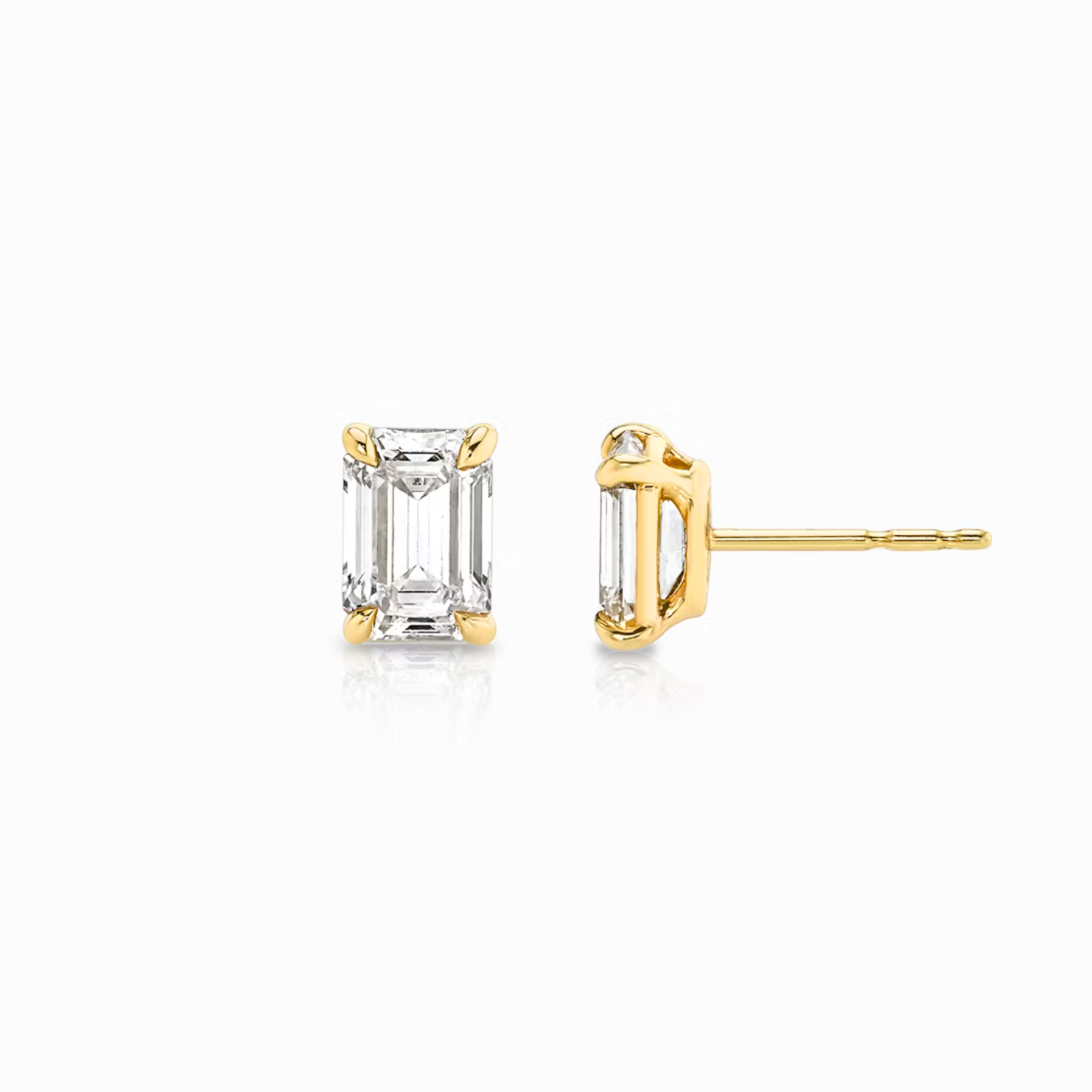 Diamond Atelier Emerald Studs