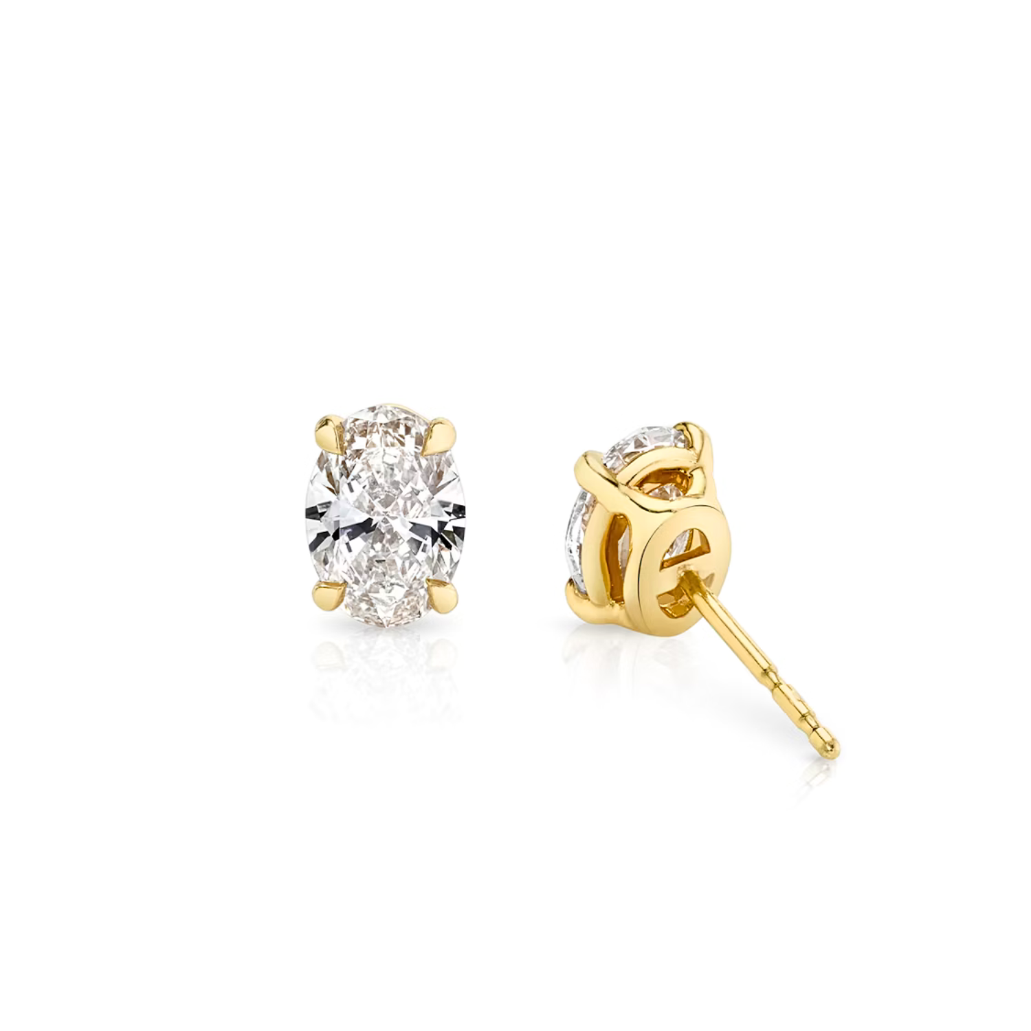 Diamond Atelier Oval Studs