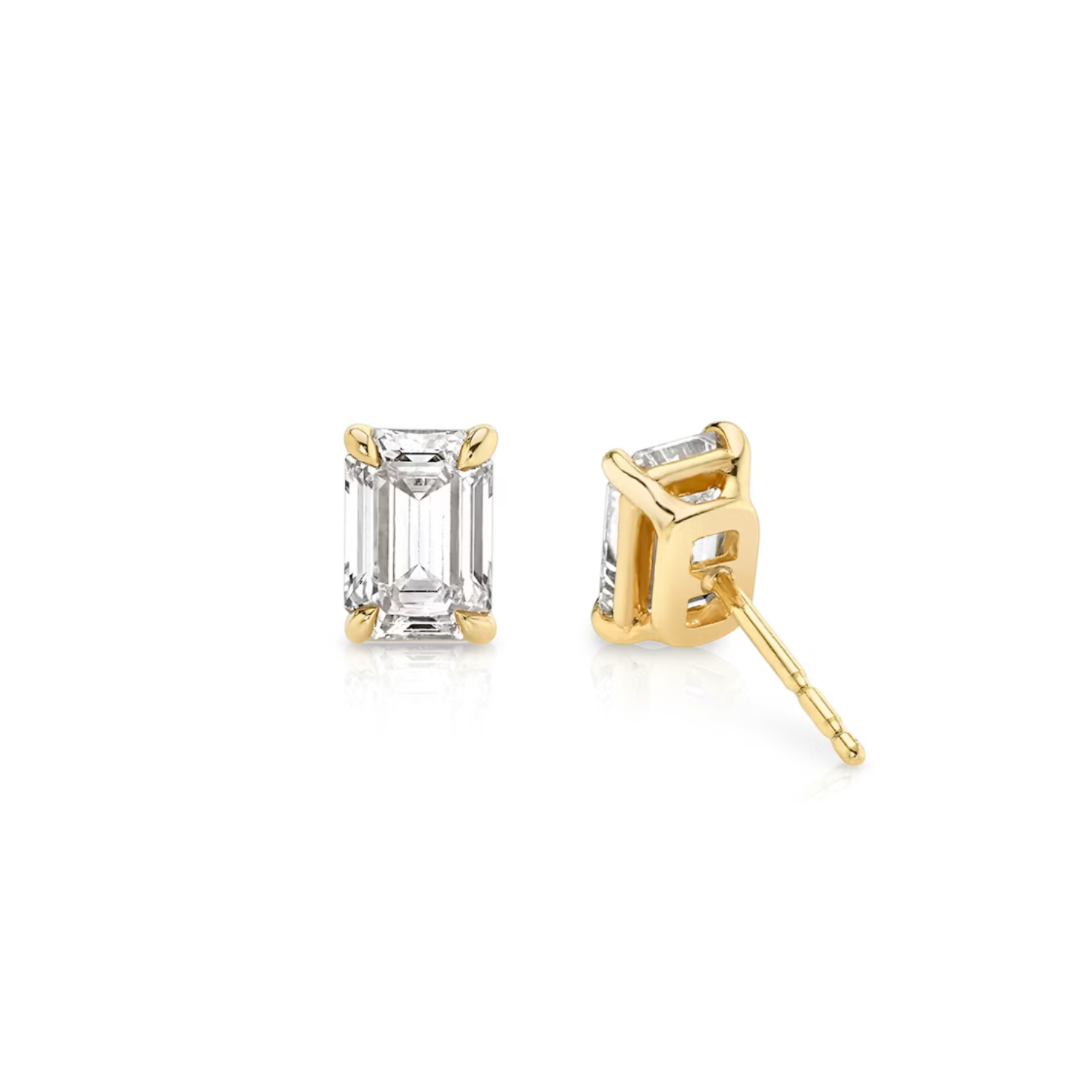 Diamond Atelier Emerald Studs