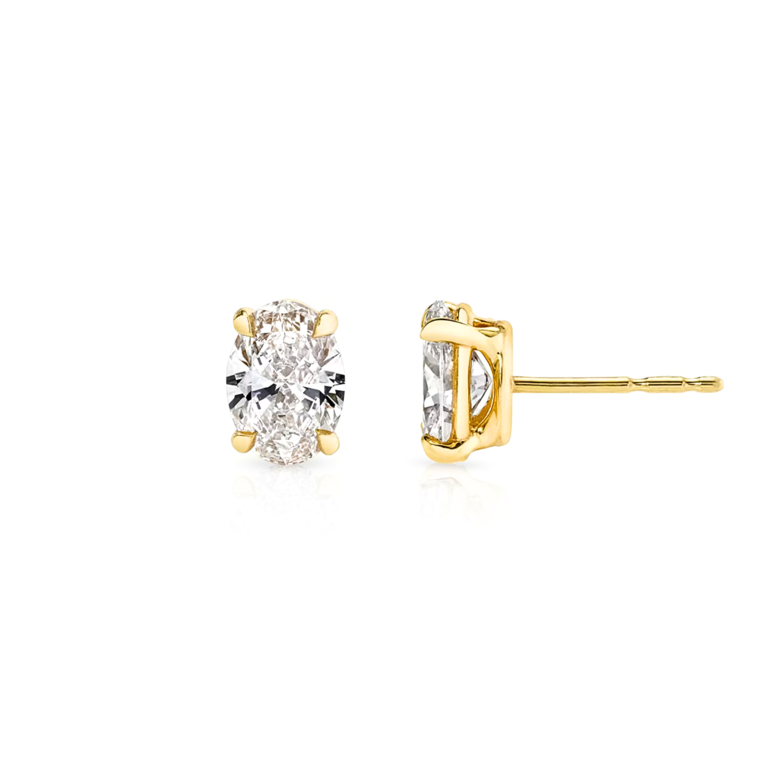 Diamond Atelier Oval Studs