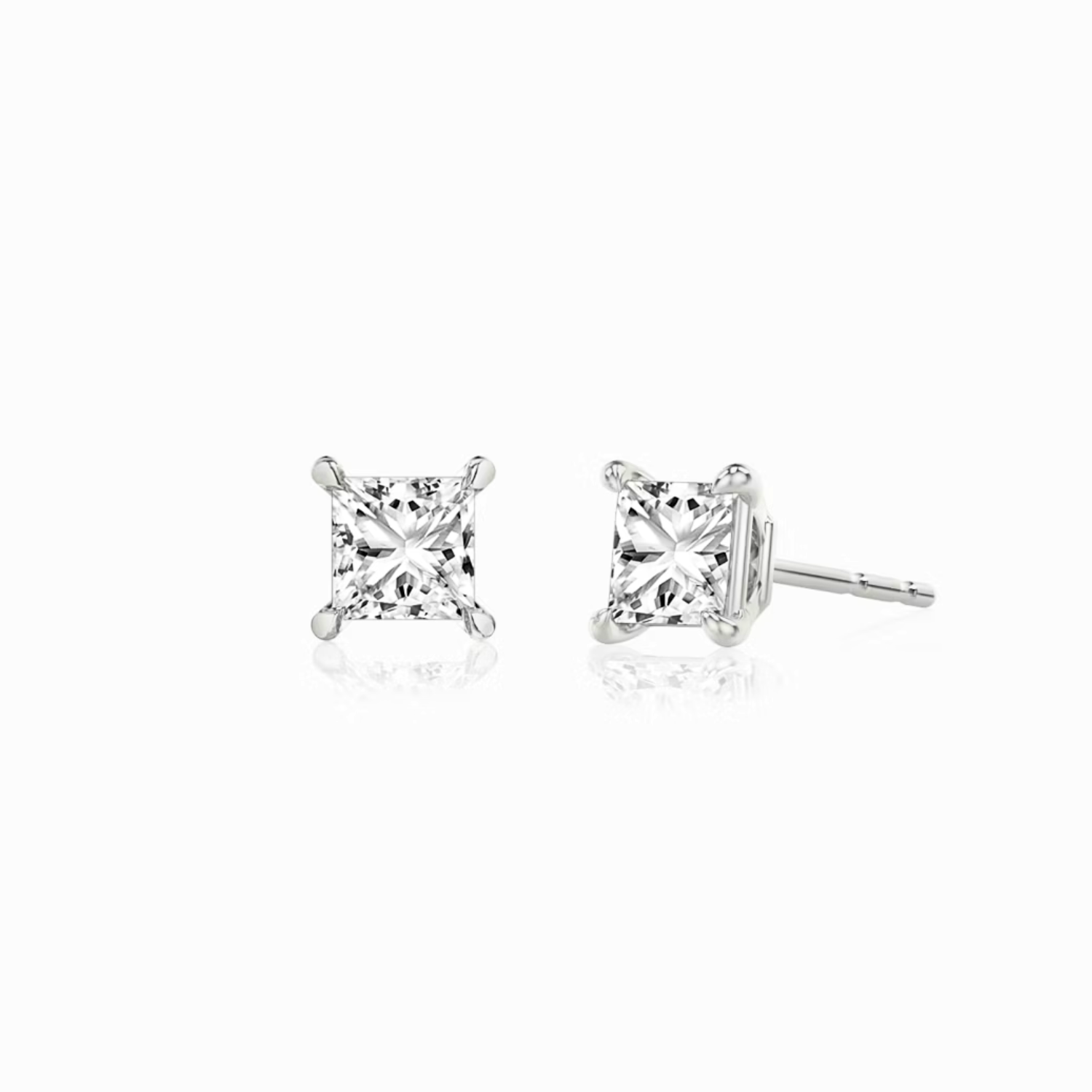 Diamond Atelier Princess Studs