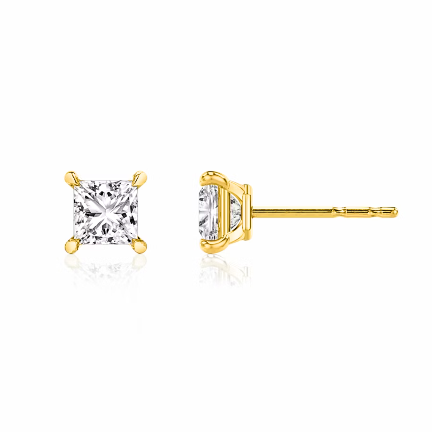 Diamond Atelier Princess Studs