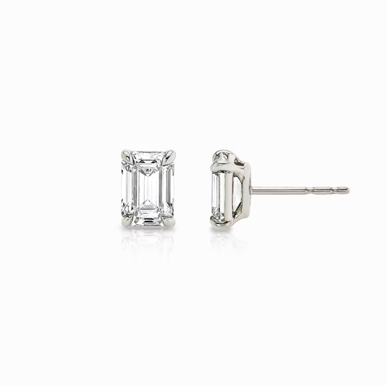 Diamond Atelier Emerald Studs