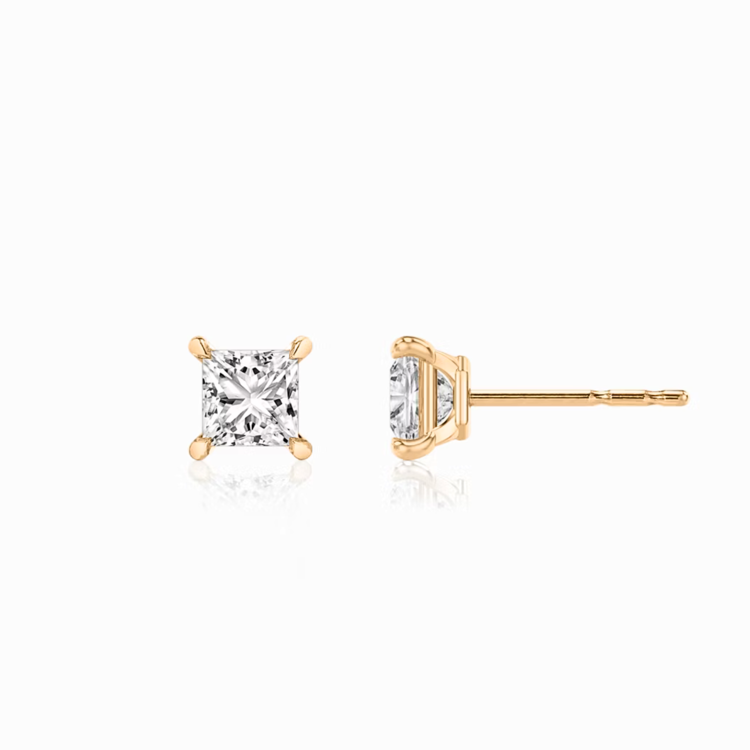 Diamond Atelier Princess Studs