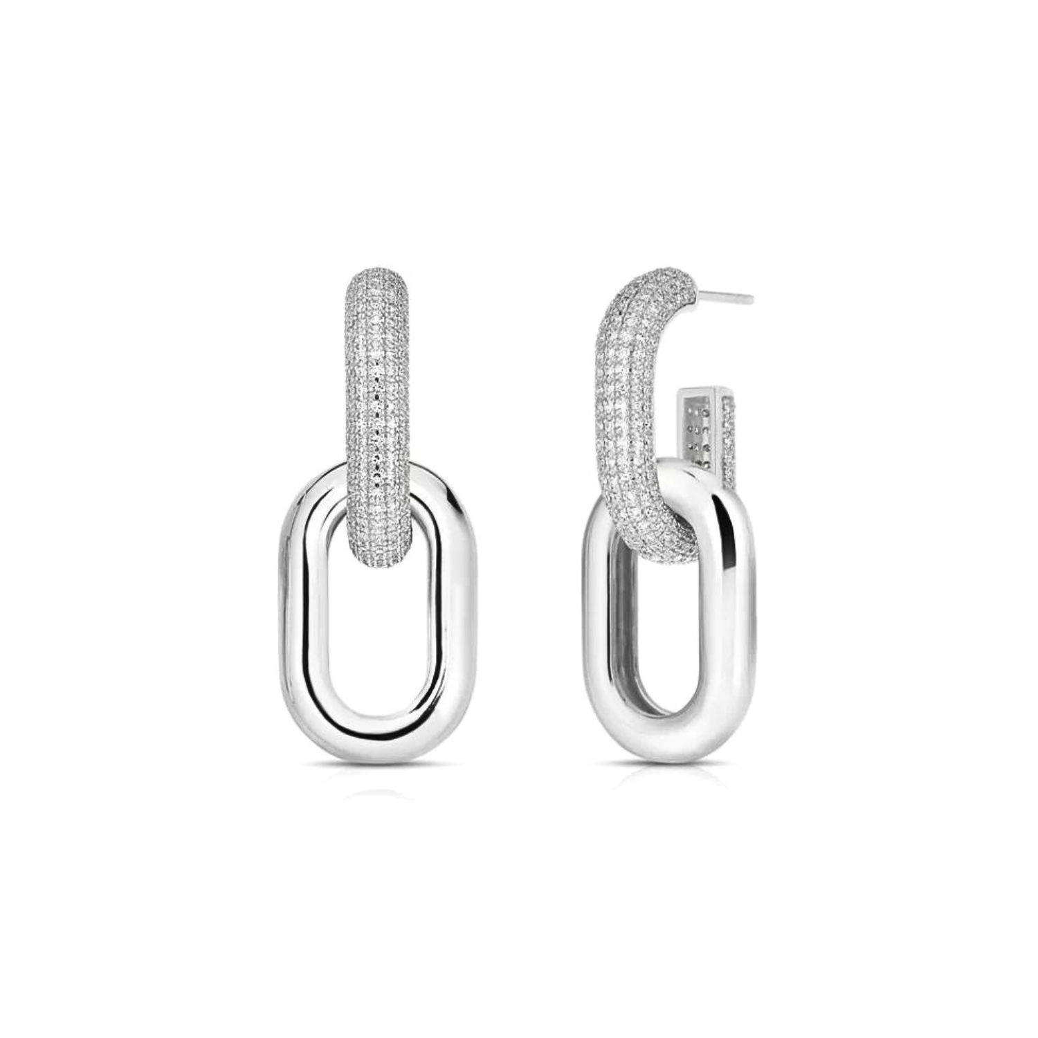 Drop Link Earrings