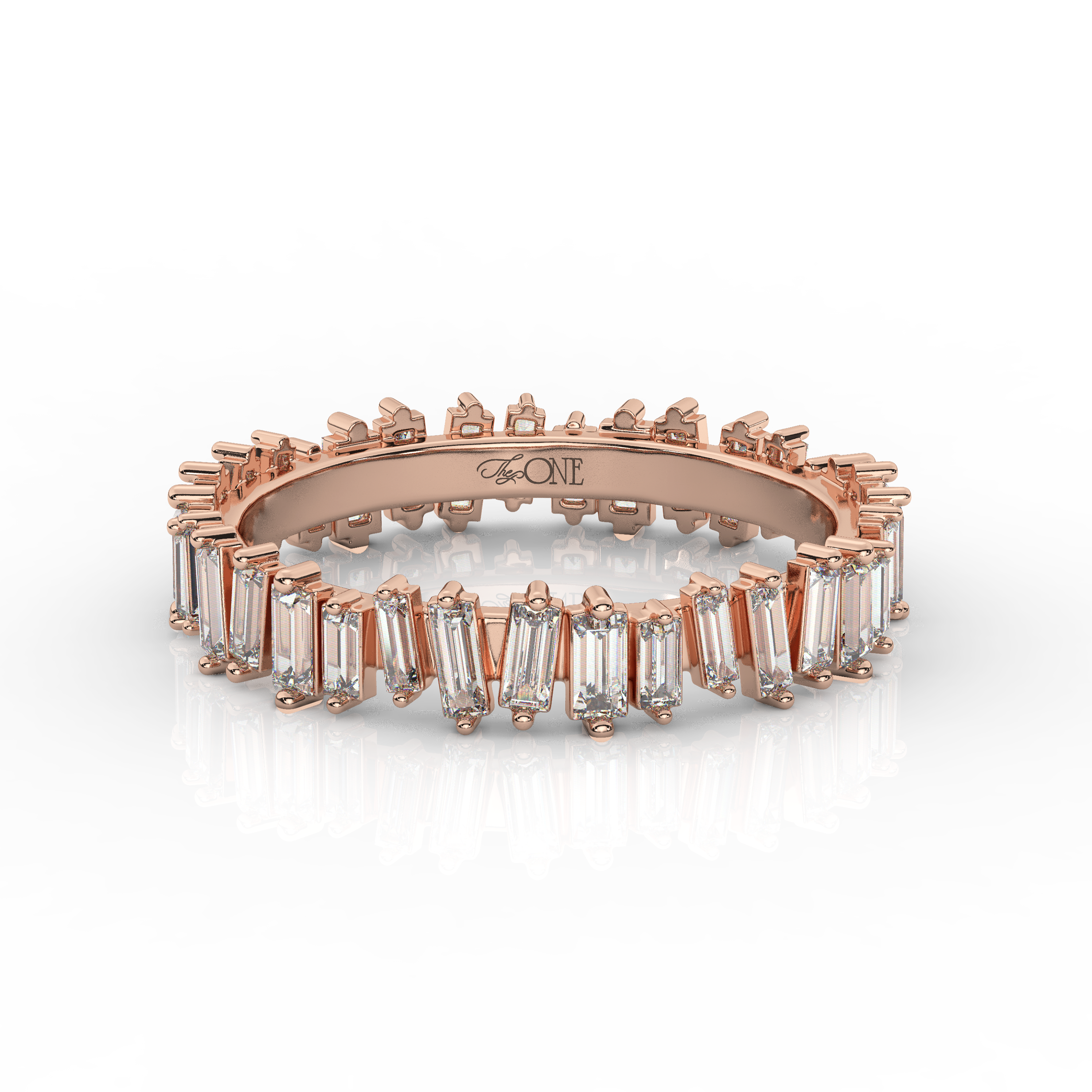 Baguette Diamond Band