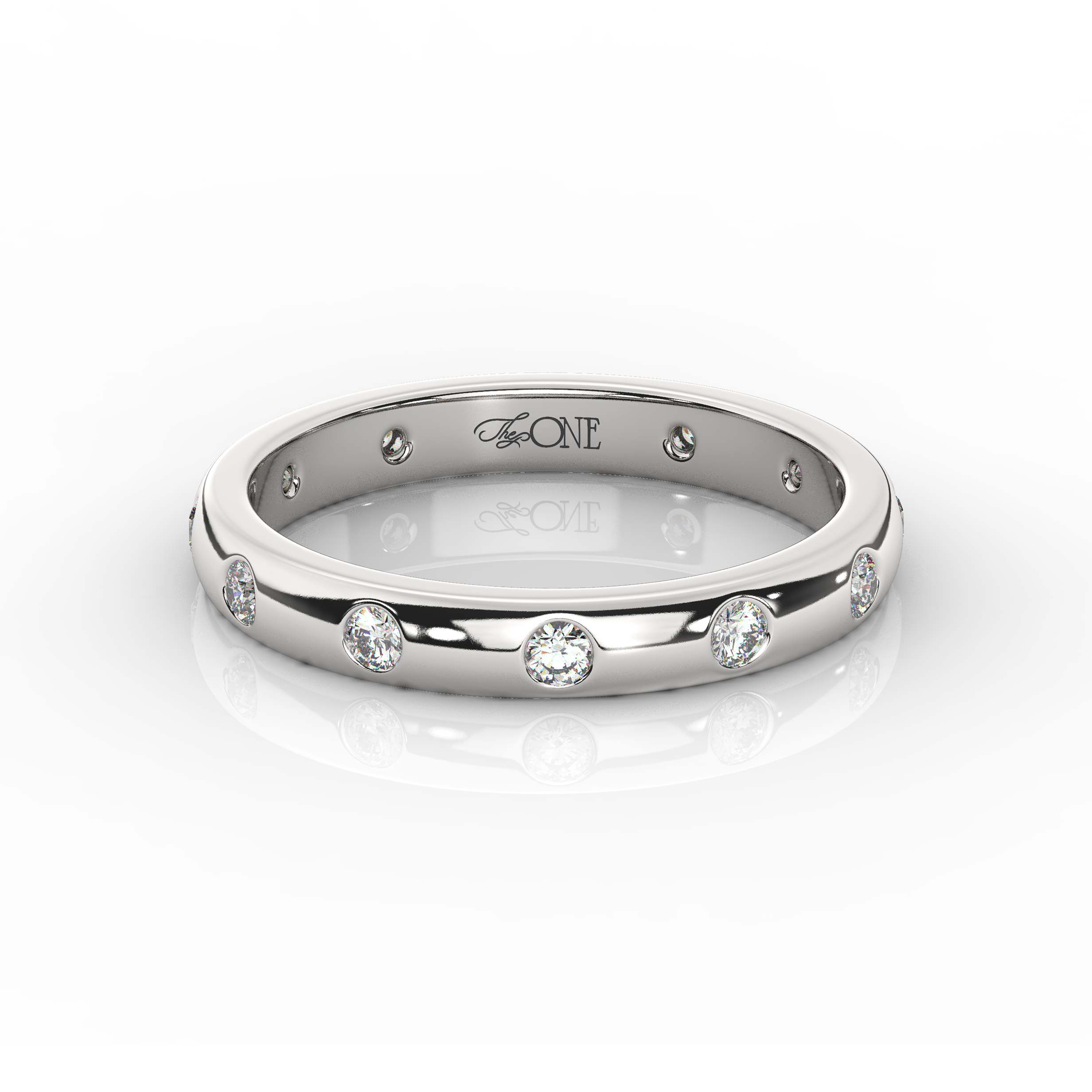 Round Diamond Band