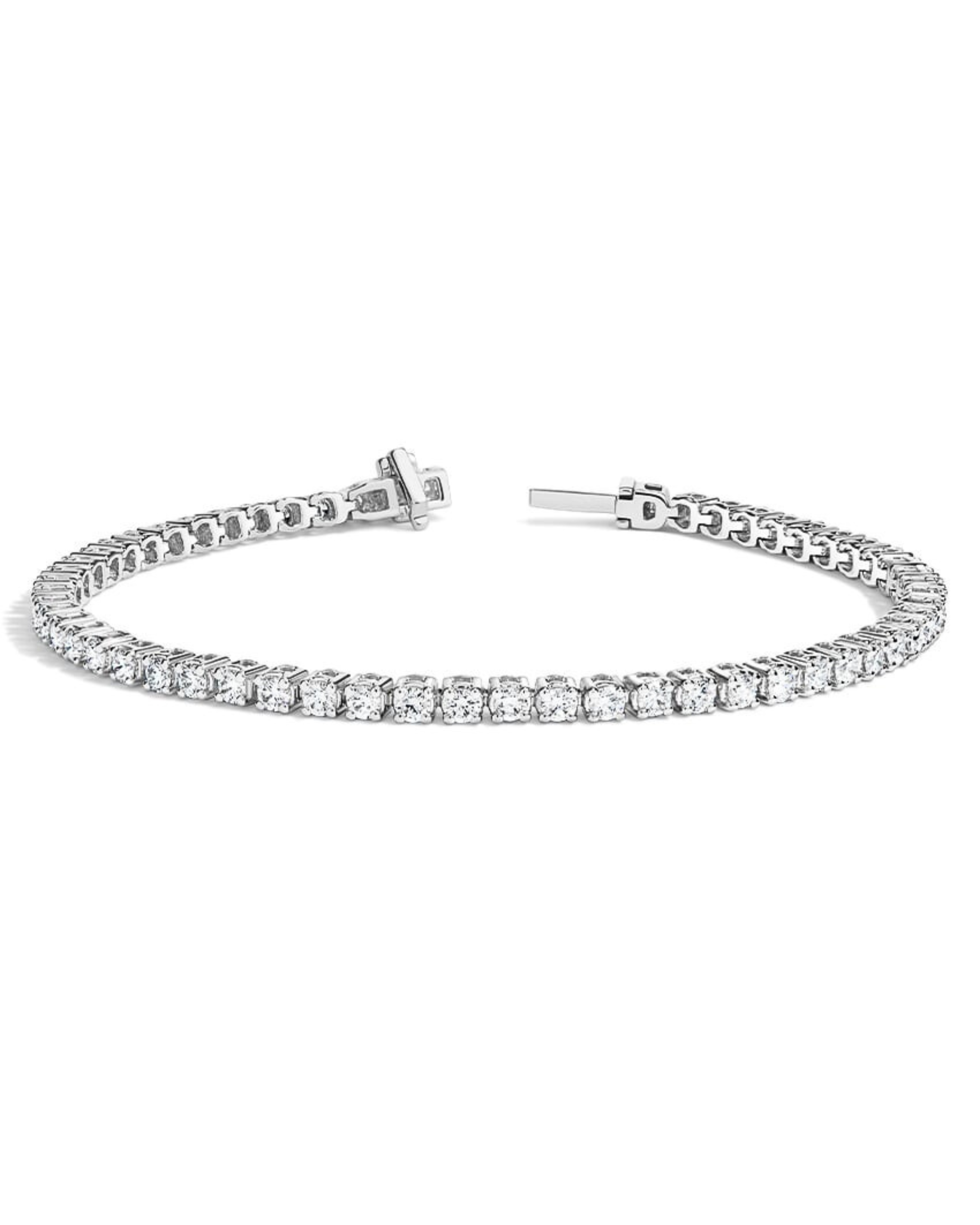 Classic Round Diamond Tennis Bracelet