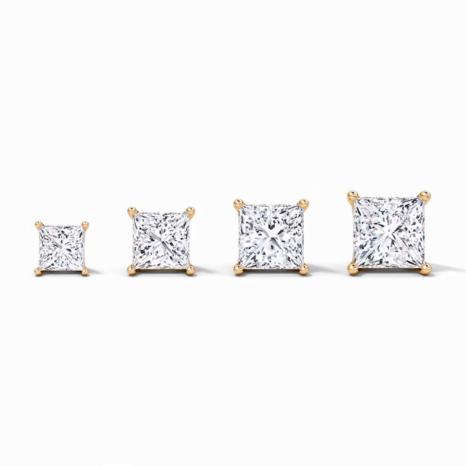 Diamond Atelier Princess Studs