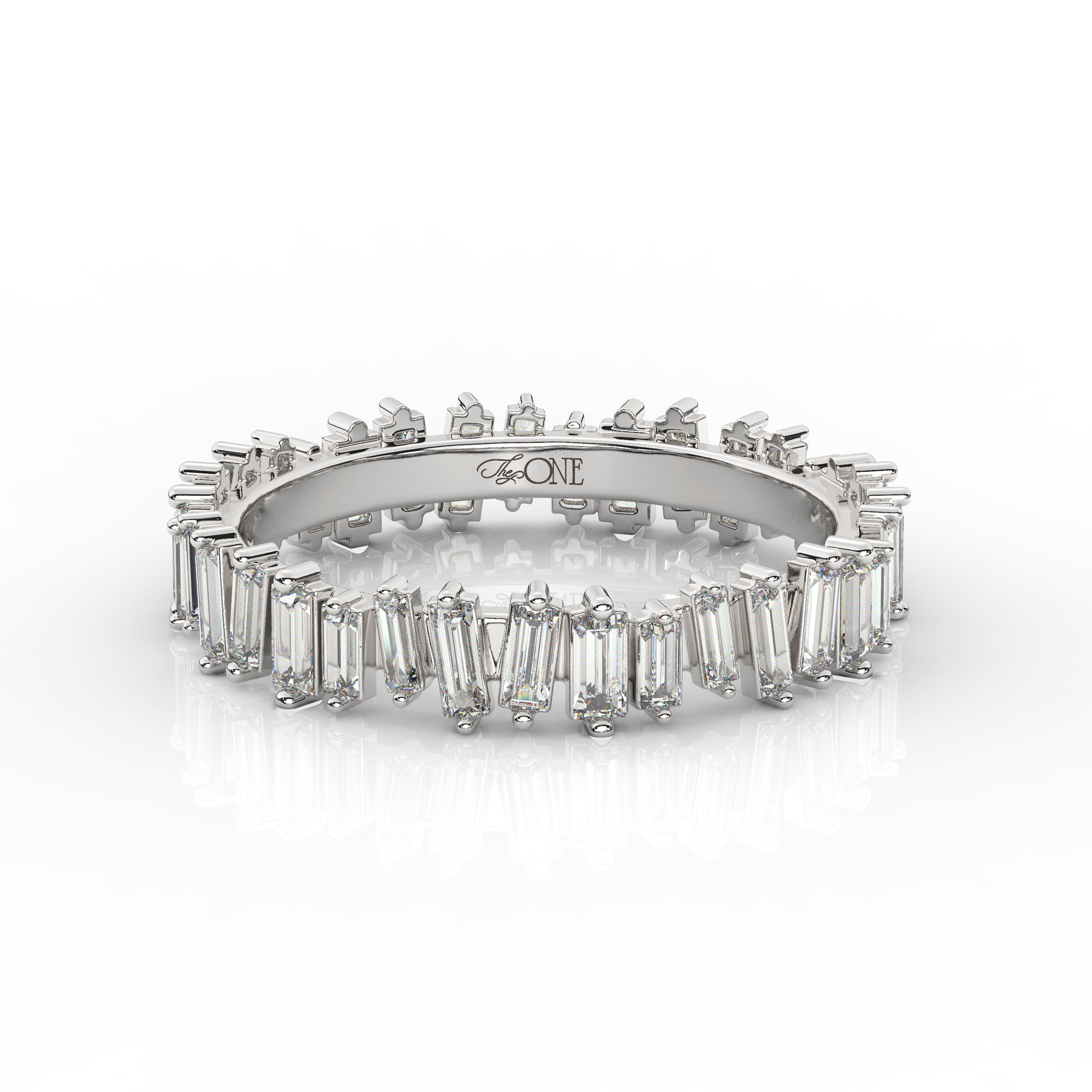 Baguette Diamond Band