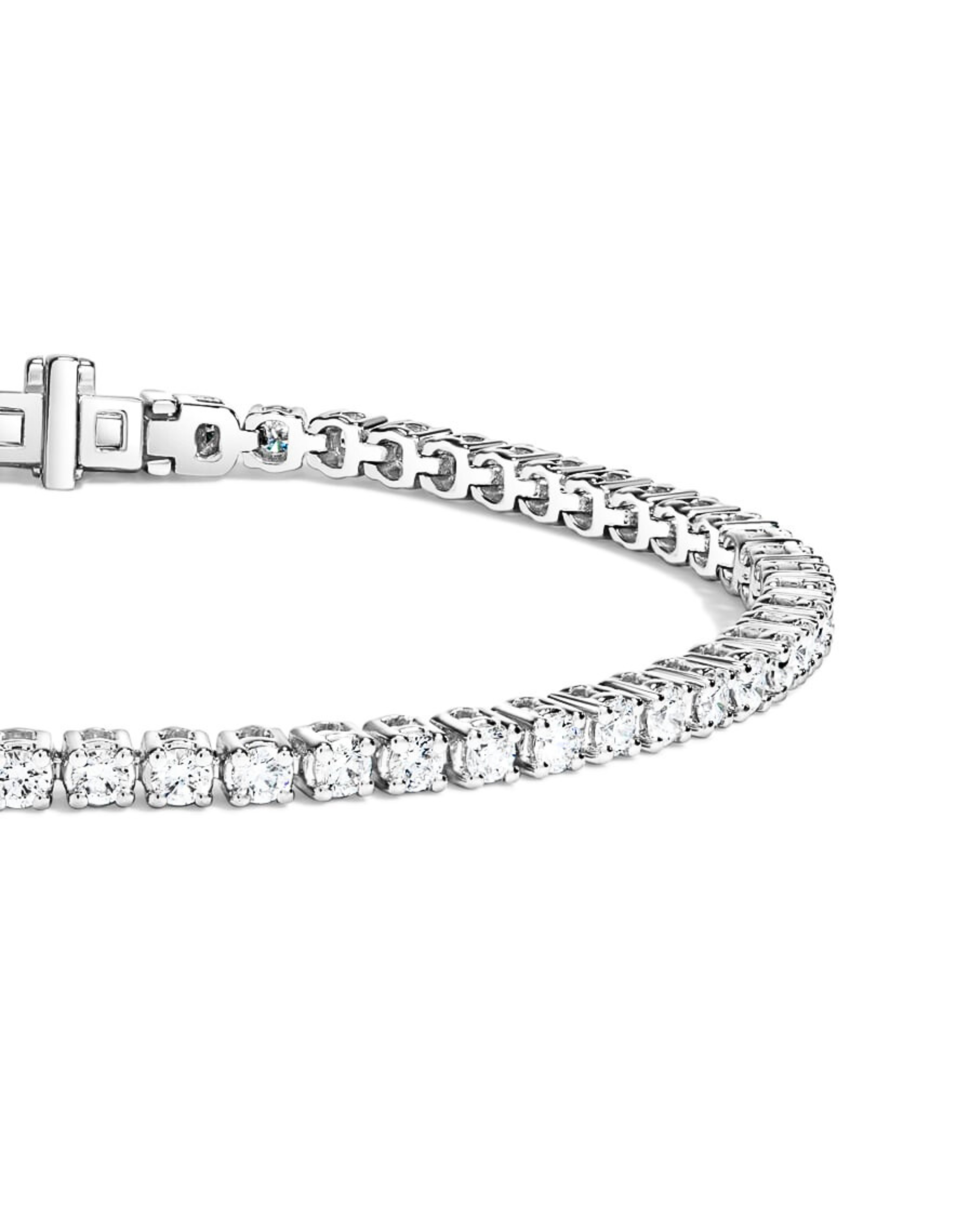 Classic Round Diamond Tennis Bracelet