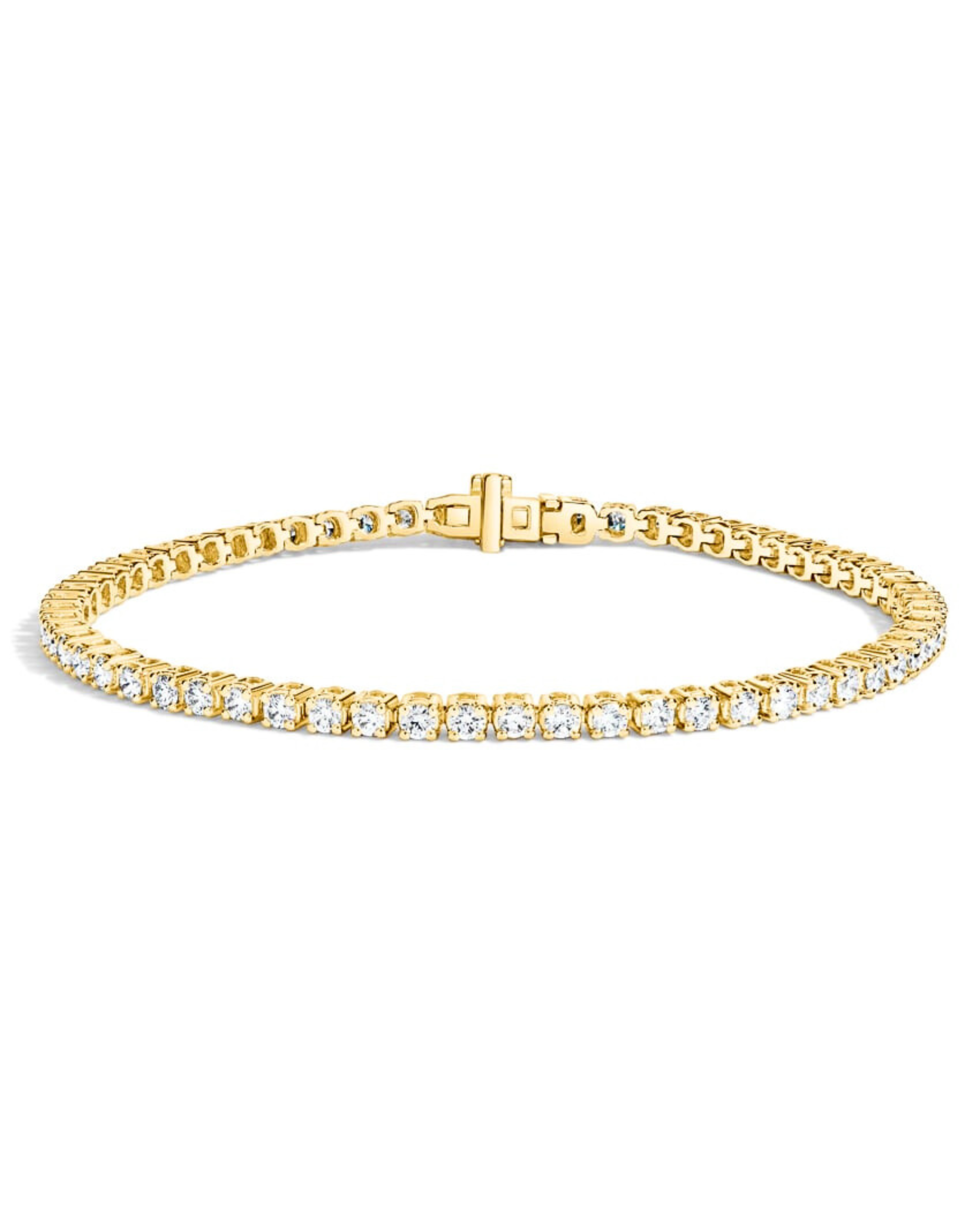 Classic Round Diamond Tennis Bracelet