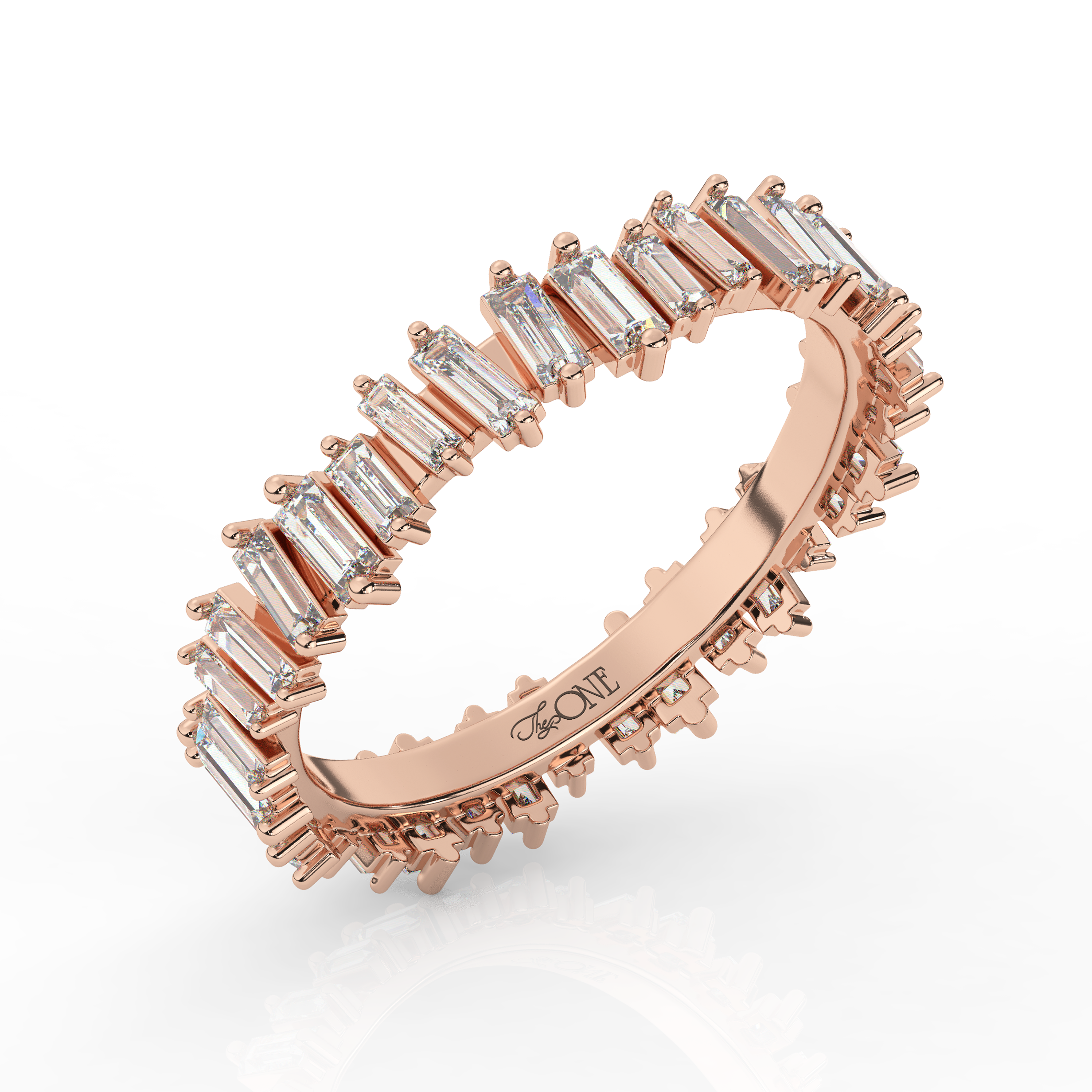 Baguette Diamond Band