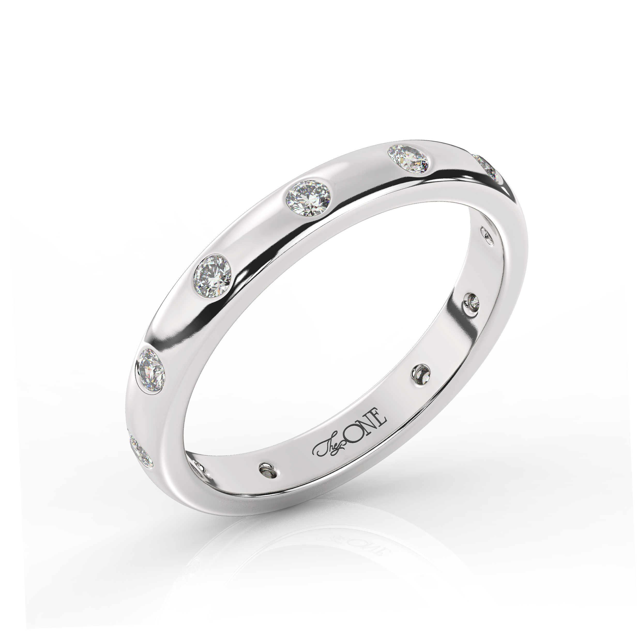 Round Diamond Band