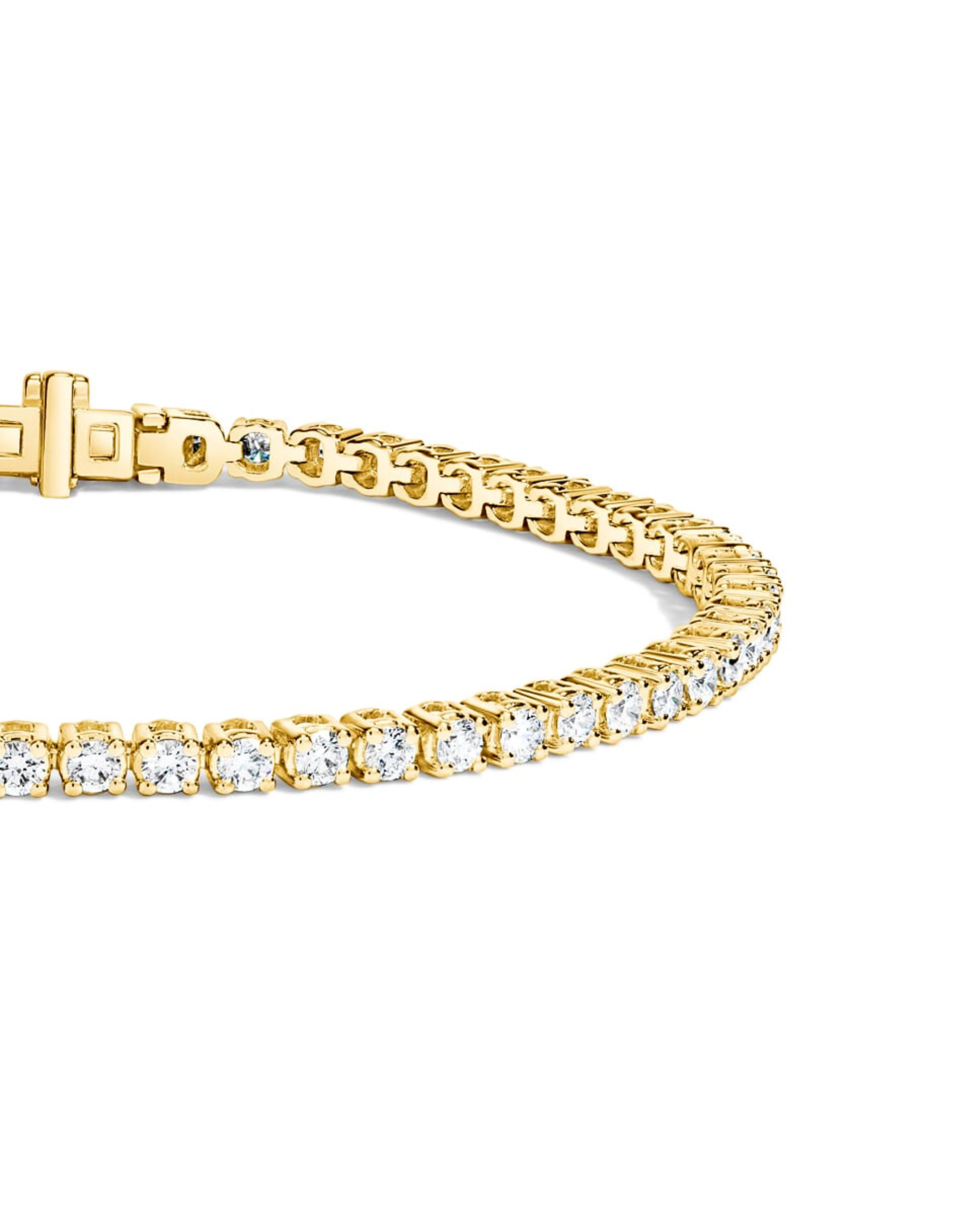 Classic Round Diamond Tennis Bracelet