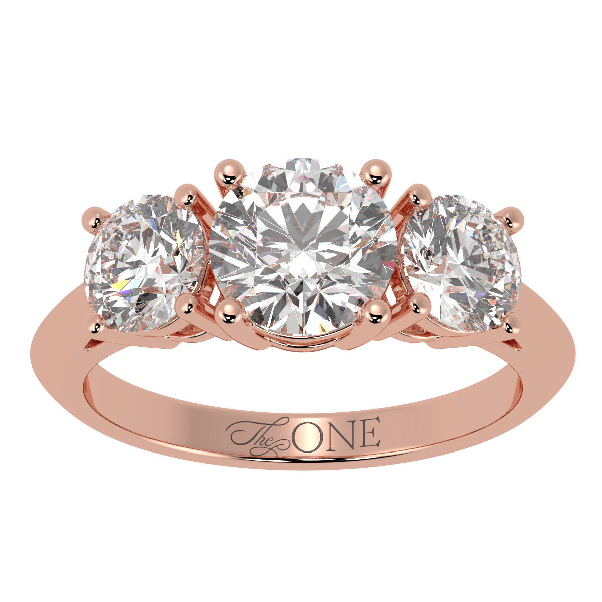 Round Trilogy Ring